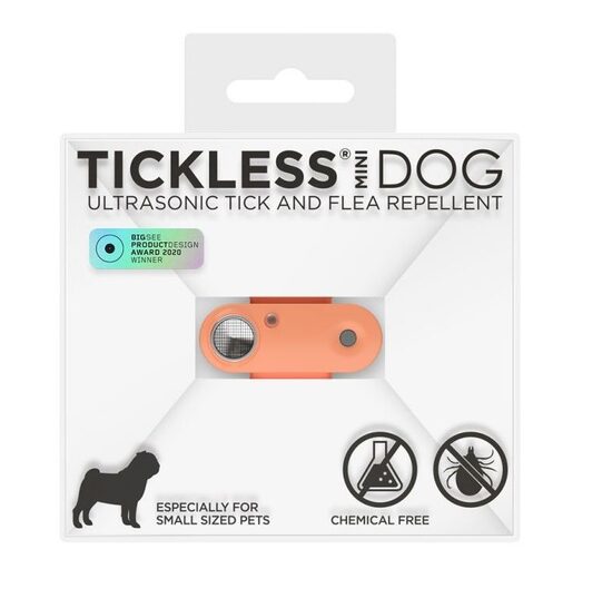 TICKLESS MINI USB DOG PEACH ультразвуковой отпугиватель от клещей